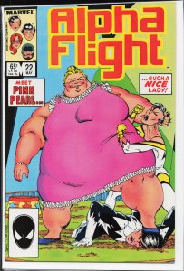 Alpha Flight #22 (1985) Alpha Flight [Key Issue]
