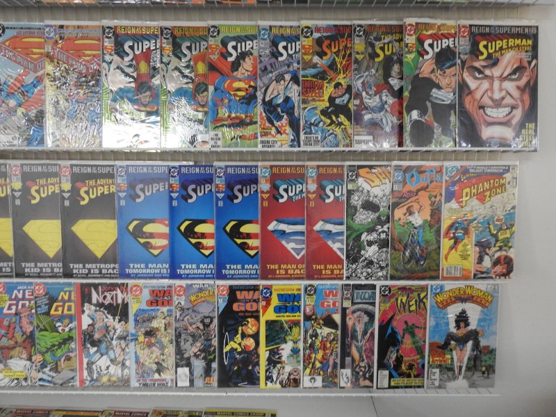 Huge Lot 130+ Comics W/ Superman, Swamp Thing, Conan, +More! Avg VF- Condition!