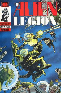 Alien Legion, The #6 Marvel Epic Comics February Feb 1985 (VFNM)