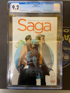 SAGA #1 CGC 9.2