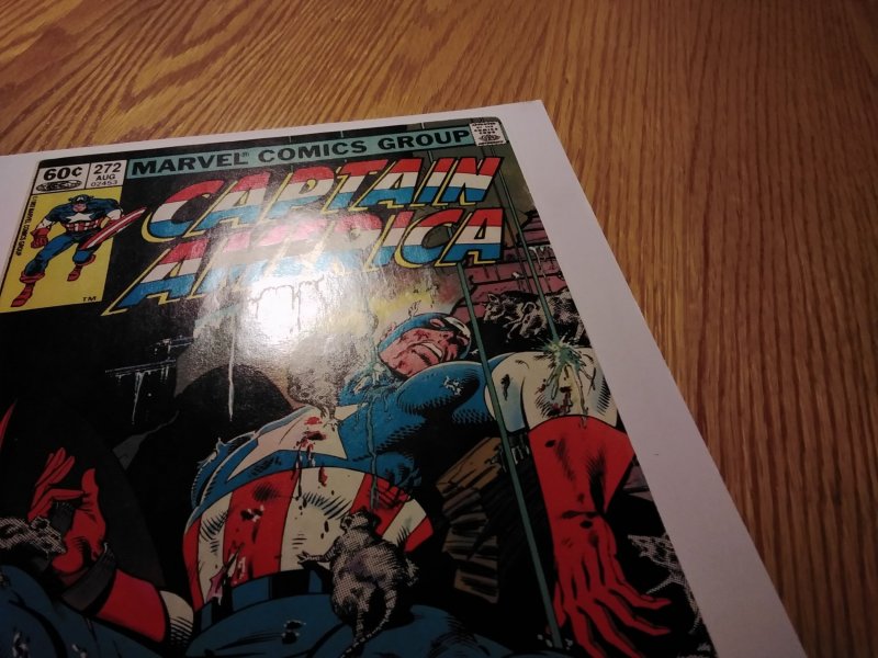 Captain America #272 Newsstand Edition (1982)