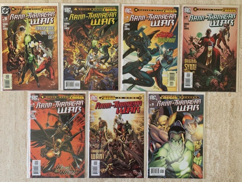 INFINITE CRISIS 1-7 + VARIANTS + 5 TIE-IN SERIES, MORE! | 58 TOTAL | VF TO VF/NM