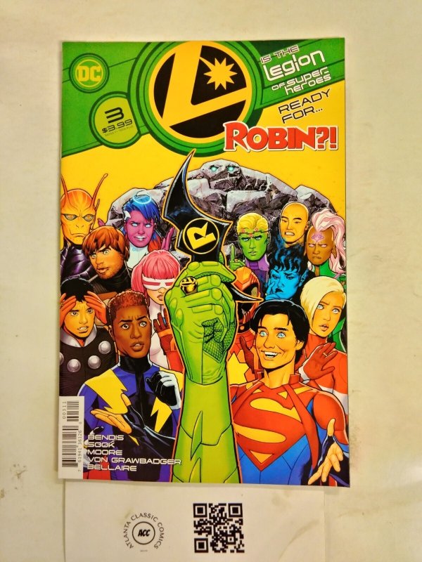 Legion of Superheroes #3 VF-NM DC Comics comic book 17 JW75