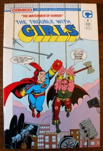 TROUBLE WITH GIRLS #2, VF/NM, Comico Comics 1989  more Indies in store