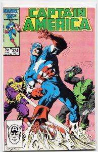 Captain America #324 (1986) Captain America [Key Issue]