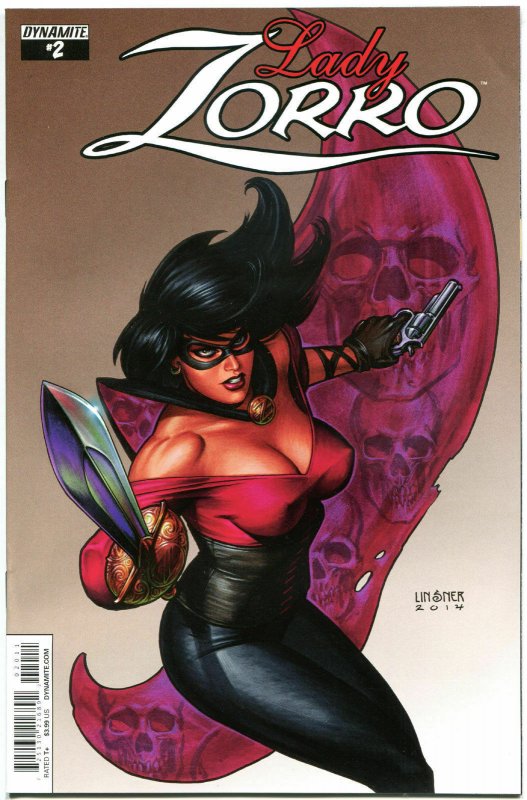 LADY ZORRO #2, VF, Joseph Linsner, 2014, Rey Villegas, more JML in store