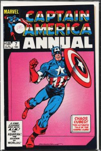 Captain America Annual #7 (1983) Captain America