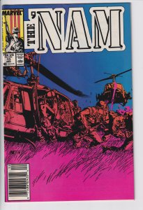 NAM #13 NEWSSTAND (Dec 1987) NM- 9.2 white!