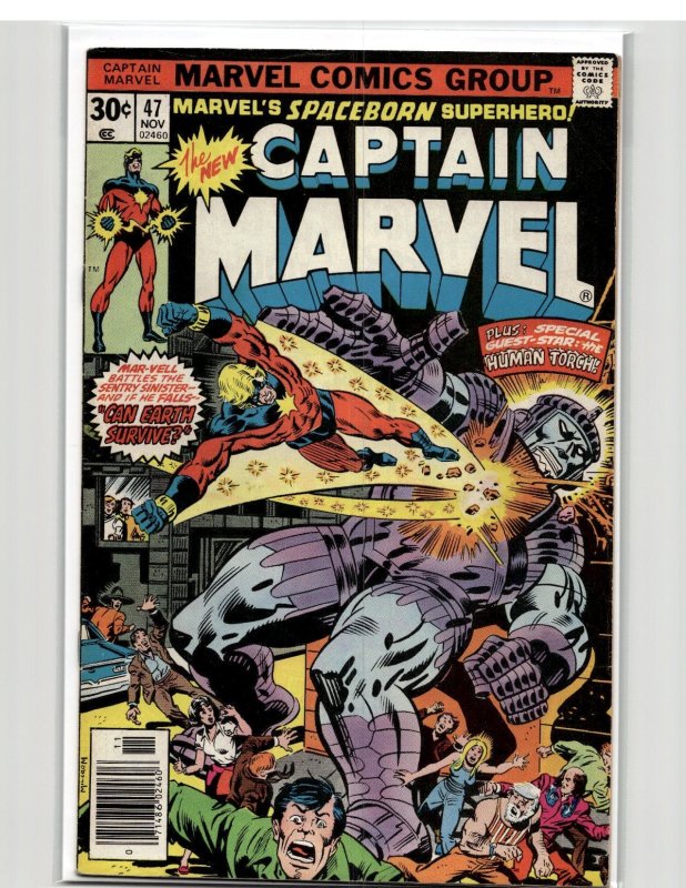 Captain Marvel #47 (1976) Captain Marvel