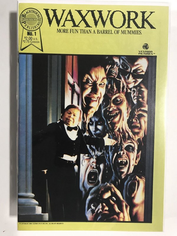 Waxwork 1 (1988) NM5B225 NEAR MINT NM