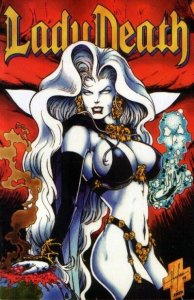 Lady Death II Between Heaven & Hell  #4 Chaos Comics June 1995 VFNM 9.0