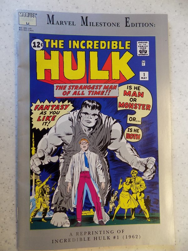 MARVEL MILESTONE EDITION INCREDIBLE HULK # 1