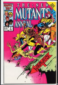 The New Mutants Annual #2 (1986) New Mutants [Key Issue]