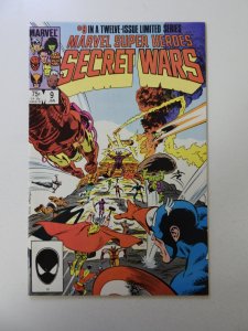 Marvel Super Heroes Secret Wars #9 (1985) VF- condition