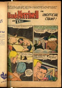 Frank Meriwell at Yale - Weather-Bird Shoe Store Promo Comic