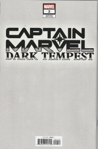 Captain Marvel Dark Tempest # 2 Besch 1:50 Variant Cover NM Marvel [F1]