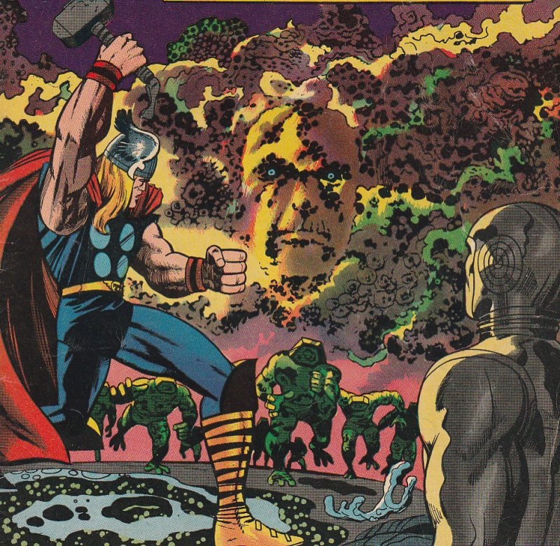 Thor(vol. 1)#133  1xt appearance of Ego The Living Planet !