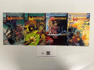 4 Ultraverse Warstrike Malibu Comic Books # 1 3 5 6 100 JS47
