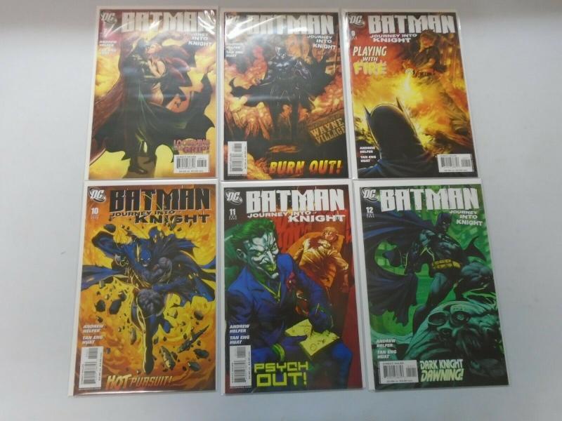 Batman Journey into Knight set #1-12 8.5/VF (2005)