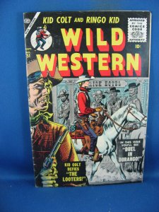 WILD WESTERN 51 F- ATLAS  KID COLT 1956