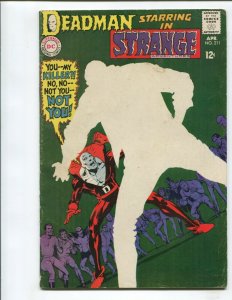 STRANGE ADVENTURES #211 - FISHERMAN COLLECTION (4.0) DEADMAN'S KILLER!! 1968