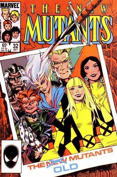 New Mutants (1983 series) #32, NM (Stock photo)