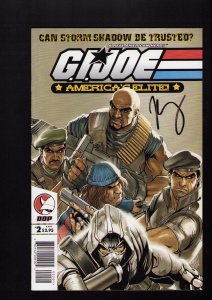 G.I. Joe Comic Book #2 - SIGNED BY JOE CASEY! (8.0) 2005