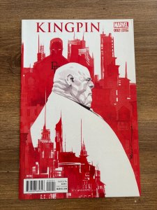 Kingpin # 2 NM 1st Print Variant Cover Marvel Comic Book Daredevil 12 J281