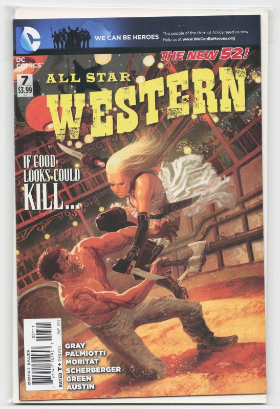 All-Star Western #7 (2012) Jonah Hex