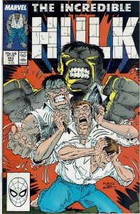 Incredible Hulk #353 (1968) Peter David Grey Hulk NM