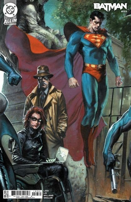 Batman #158 159 160 161 162 Dell'Otto CONNECTING COVER Set Lot