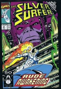 Silver Surfer #51 ORIGINAL Vintage 1991 Marvel Comics Galactus