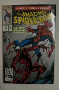 The Amazing Spider-Man #361 Second Print Cover (1992) Spider-Man 