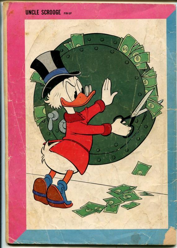 Uncle Scrooge & Money #1 1966-Gold Key-Walt Disney-Carl Barks-money vault-FR