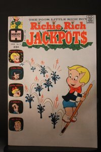 Richie Rich Jackpots #2 (1972) High-Grade VF/NM Pogo Oil Well Digging cover Wow!