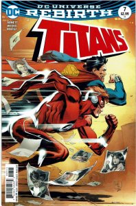 Titans #7 (2016 v3) Dan Abnett Lee Weeks Superman NM