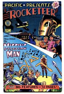 PACIFIC PRESENTS THE ROCKETEER #1-BETTIE PAGE-DAVE STEVENS NM-