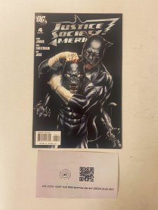 Justice Society of America #4 NM DC Comic Book Wildcat Green Lantern 34 MS28