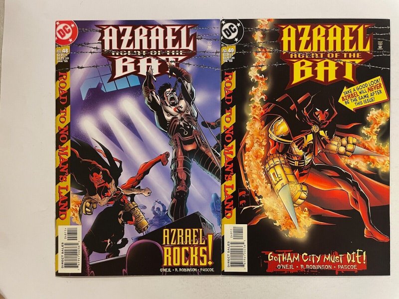 4 Azrael Agent of the Bat DC Comics # 48 49 50 51  89  NO9