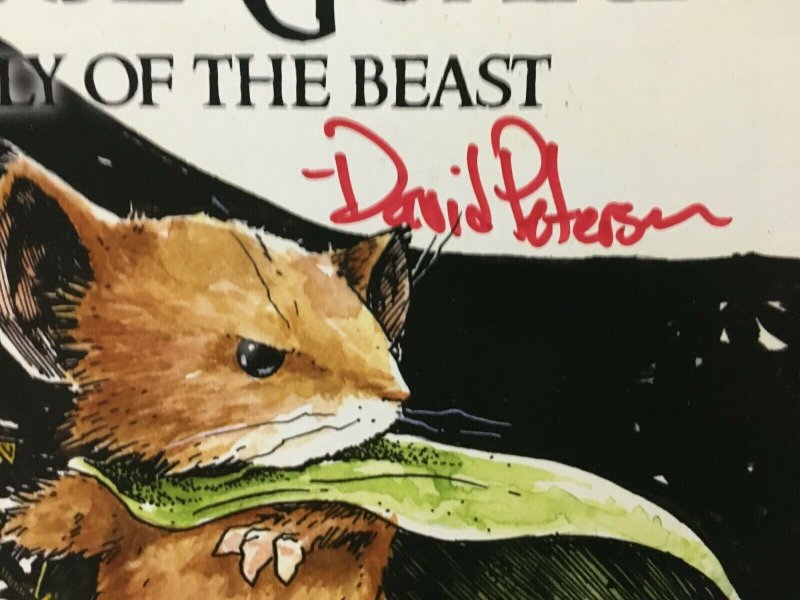 MOUSE GUARD 1-6 - #1 Signed by David Petersen - ALL 1st Printings VF or better.