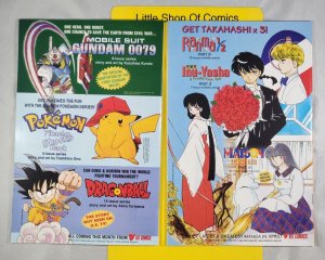 Pokemon Pikachu Shocks Back #1, #2, #3, #4 Set 1-4 1999 Viz Comics