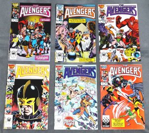 AVENGERS #271-276 Complete 6 Issues 1986 Siege of Avengers Mansion Marvel MCU 