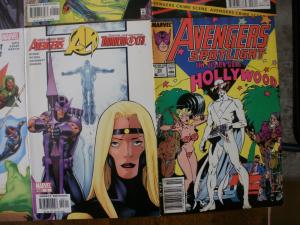 8 MARVEL Comic: AVENGERS IRON MAN AGENTS OF SHIELD THUNDERBOLTS WEST COAST