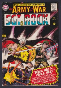 Our Army at War #163 1966 DC 5.0 Very Good/Fine comic