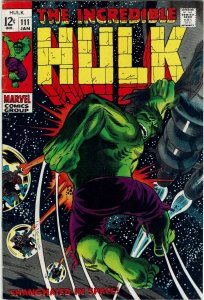 Incredible Hulk #111 (1968) Stan Lee Herb Trimpe VF-