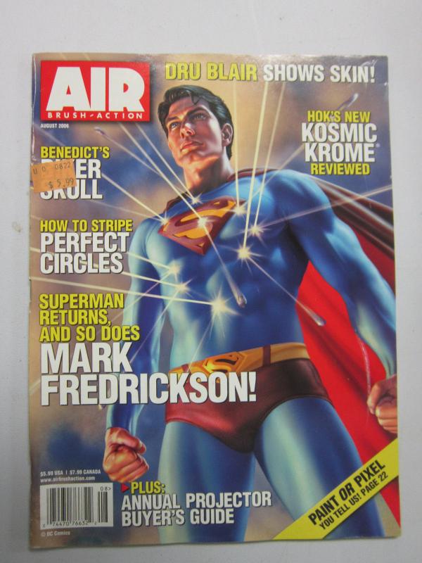 Airbrush Action - July/august 2006 Superman