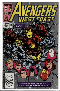 Avengers West Coast #51 (1989) West Coast Avengers / Avengers West Coast