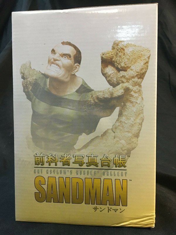 SANDMAN SPIDER-MAN VILLAIN MINI ART ASYLUM MIB