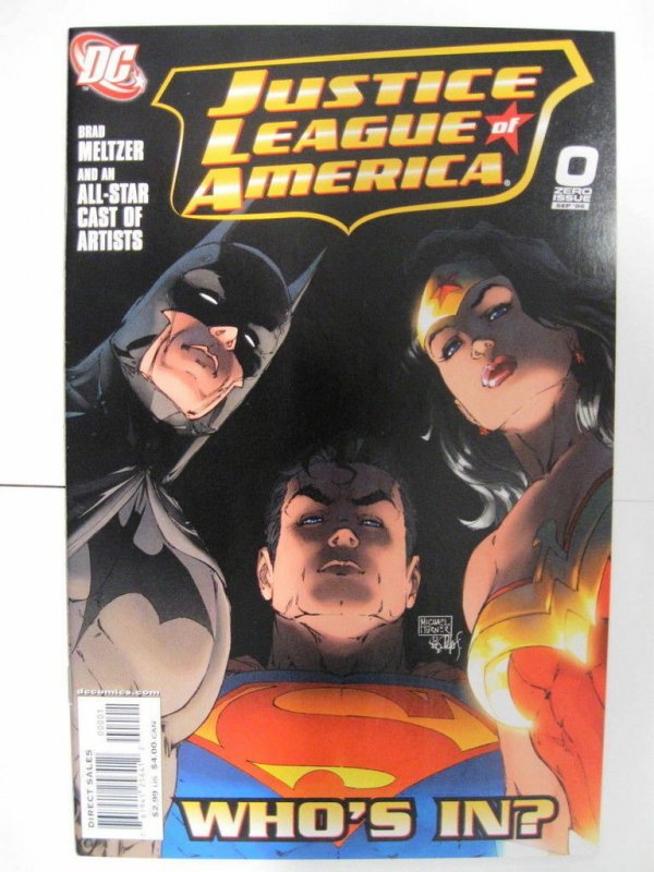 *JUSTICE LEAGUE AMERICA (2006) #0-17 LOT (19 books) Free shipping!