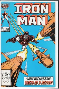 Iron Man #208 (1986) Iron Man